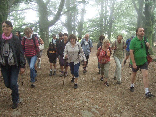 balade du 17 aout montée au mont gargan