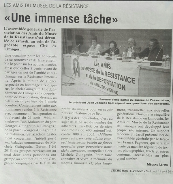 article de l'echo du 11 avril 2106