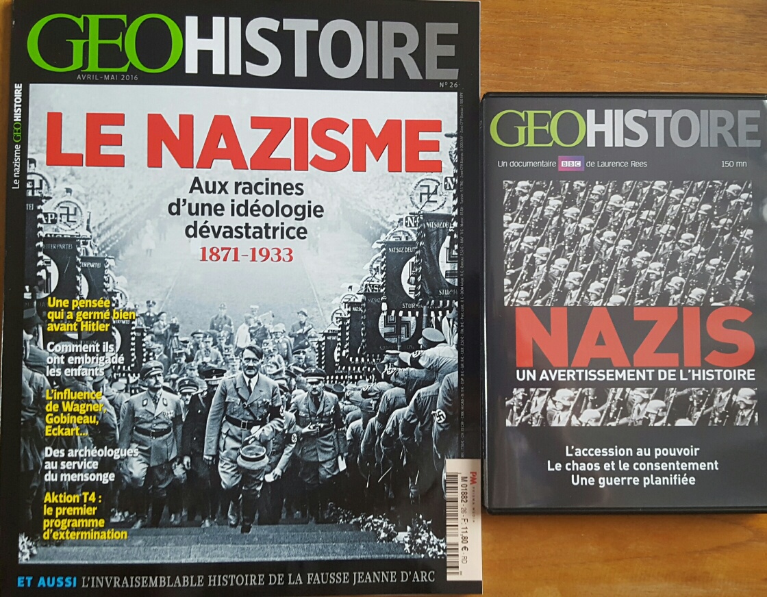 magasine Geo Histoire numéro le Nazisme