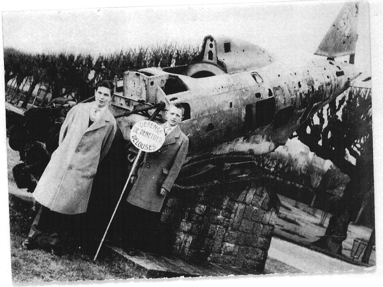 avion à la cathédrale